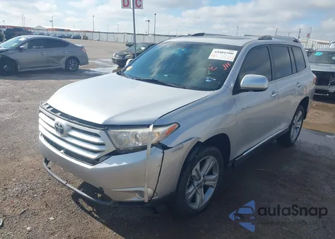 2012 Toyota Highlander Limited V6 from USA, damaged, VIN 5TDDK3EH0CS163275